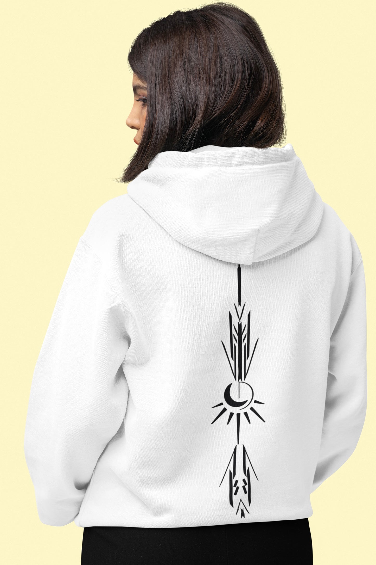 Long Sleeve Hoddie Qalb -Heart